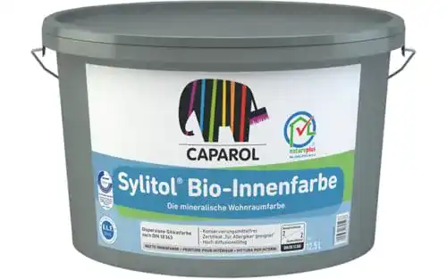 Caparol-Farbe Caparol Sylitol Bio Mineral Innenfarbe weiss 12,500 L