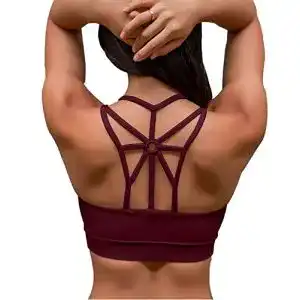 Sport-BH YIANNA Damen Sport BH Ohne Buegel Gepolstert