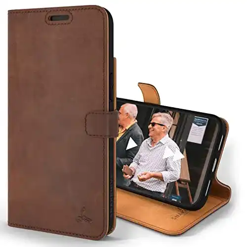 iPhone-14-Plus-Leder-Case Snakehive iPhone 14 Plus Hülle Leder