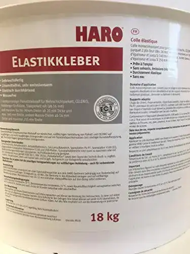 Parkettkleber HARO Elastikkleber für vollflächiges Verkleben 18 KG