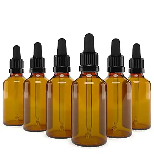 Apothekerflasche EBELYX Pipettenflasche 6x100ml, mit Glaspipette