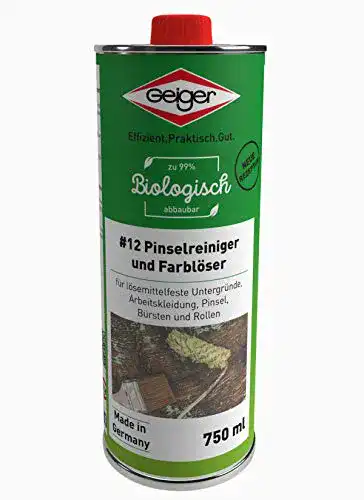 Die beste Pinselreiniger Geiger Chemie Nr. 12 & Farblöser 750ml Dose 2026 Test Bestseller Pinselreiniger Geiger Chemie Nr. 12 & Farblöser 750ml Dose