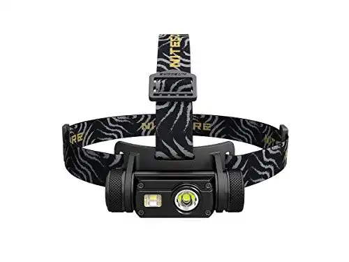Stirnlampe (Rotlicht) Nitecore Unisex HC65 Stirnlampe, schwarz