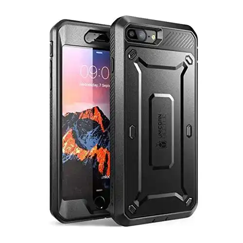 iPhone-8-Plus-Hüllen SupCase Hülle 360 Grad, mit Displayschutz