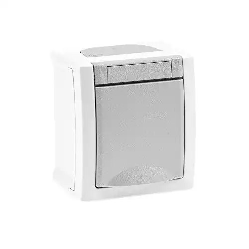 Aufputz-Steckdose Viko Aufputz Steckdose Feuchtraum 1-fach IP54