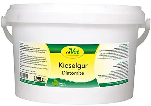 Kieselgur cdVet Naturprodukte 1,5 kg – Hund, Katze, Vogel