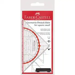 Geodreieck Faber-Castell 177199 Geometrie-Dreieck mit Griff