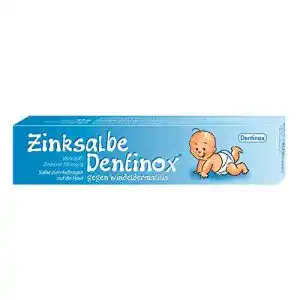 Zinksalbe Dentinox gegen Windeldermatitis, Farblos, 45 g