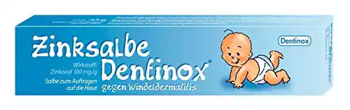 Zinksalbe Dentinox gegen Windeldermatitis, Farblos, 45 g