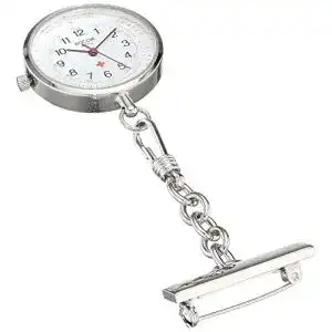 Schwesternuhr Boccia Unisex-Armbanduhr Analog Quarz Edelstahl