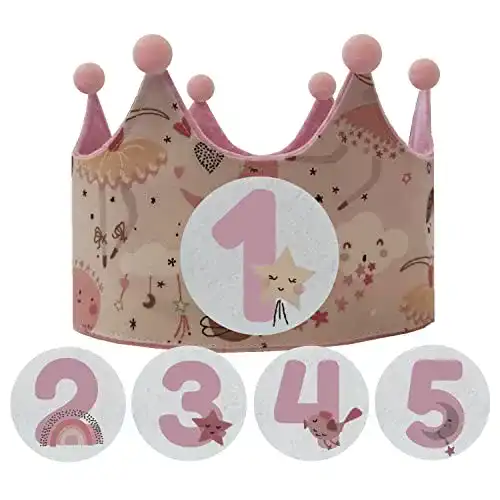Geburtstagskrone Kembilove Erster geburtstag geschenk – Kinderkrone