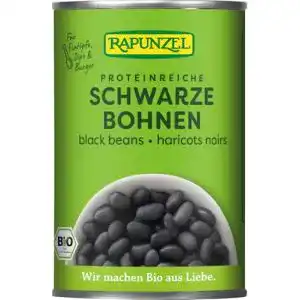 Schwarze Bohnen Rapunzel Bio in der Dose (6 x 400 gr)