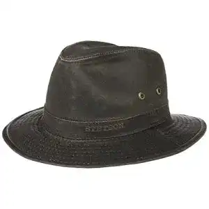 Hut Herren Stetson Vagabunden Traveller Abenteuerhut Baumwolle