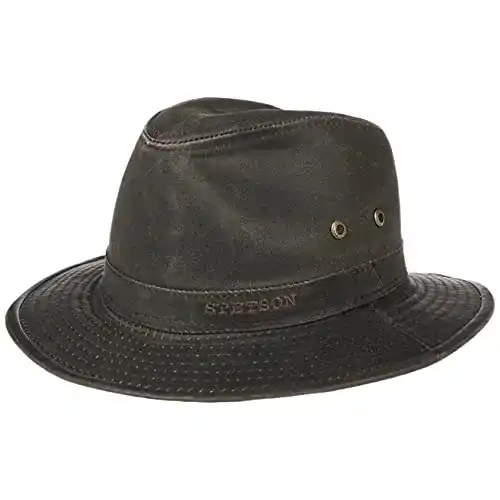 Hut Herren Stetson Vagabunden Traveller Abenteuerhut Baumwolle