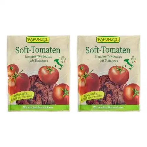 Getrocknete Tomaten Rapunzel Tomaten Soft, 2er Pack (2 x 100 g)