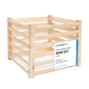 Komposter (Holz) Westmann Komposter 1×1 m Holzkomposter