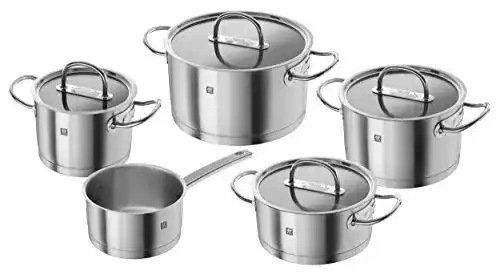 Zwilling-Töpfe Zwilling 64060-004-0 Prime Kochgeschirr Set, 5-tlg