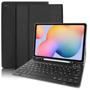 Samsung-Galaxy-Tab-S6-Lite-Hülle mit Tastatur Zabatoco
