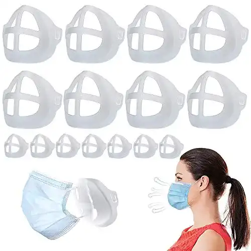 3D-Maskenhalterung SALPPLEA , schützt Lippenstift, Lippen