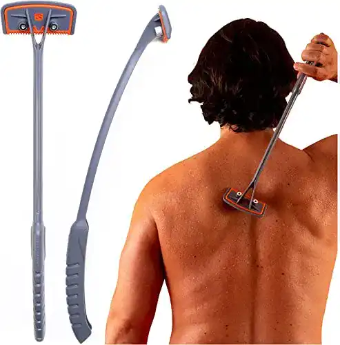 Rückenrasierer Bro Shaver Back Hair Shaver, Stainless Steel Bolts