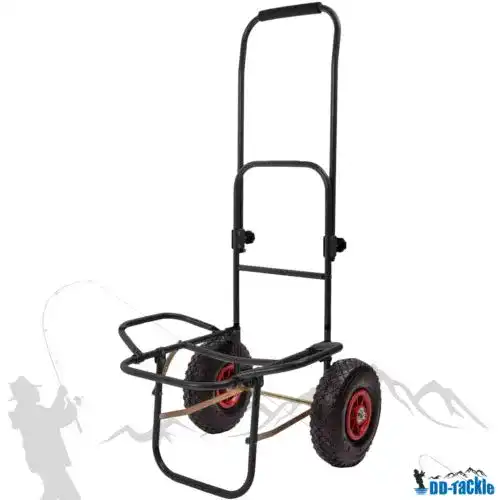 Angel-Trolley DD-Tackle Transportkarre Trolley schwarz Karpfen Transportwagen