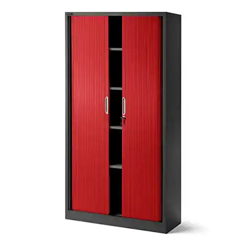 Jalousieschrank Jan Nowak Rollladenschrank T001, abschließbar
