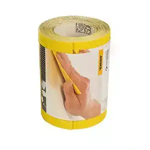 Schleifpapier-Rolle MIRKA Yellow Schleifpapier 115mm x 5m, P80