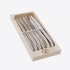 Steakmesser Laguiole Jean Dubost 97600, 6 Stück, Edelstahl