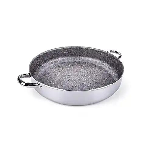 Servierpfanne 32 cm Moneta Pofessional Steinpfanne, mit 2 Griffen
