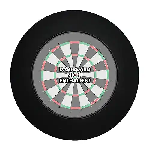 Dart-Catchring McDart Dartboard Surround (Schwarz)