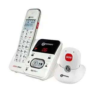 Seniorentelefon Geemarc AmpliDECT 295 SOS PRO schnurlos