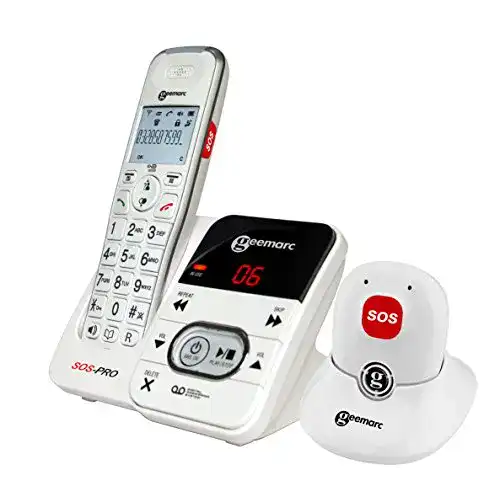 Seniorentelefon Geemarc AmpliDECT 295 SOS PRO schnurlos