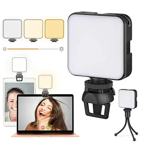 Die beste Videokonferenz-Beleuchtung AIXPI mit Clip und Stativ, Ringlicht 2026 Test Bestseller Videokonferenz-Beleuchtung AIXPI mit Clip und Stativ, Ringlicht