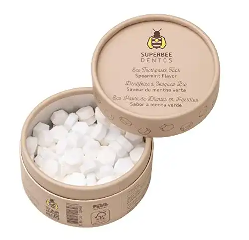 Zahnputztabletten SuperBee Wax Wraps SuperBee 100 Tabs