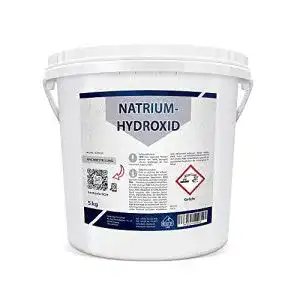 Natronlauge Furthchemie Natriumhydroxid, Ätznatron 5kg Perlen