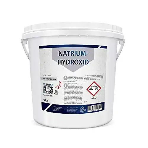 Natronlauge Furthchemie Natriumhydroxid, Ätznatron 5kg Perlen
