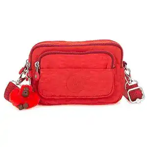 Bauchtasche Kipling Damen Multiple Sport Umhängetasche, Rot