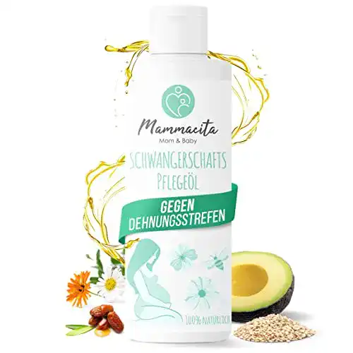 Damm-Massageöl Mammacita Öl gegen Dehnungsstreifen 250ml