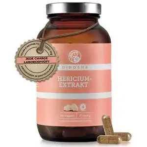 Hericium QIDOSHA ® Extrakt Kapseln hochdosiert, 180 Stk