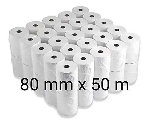 Kassenrolle QUORiON 50 x Bonrollen 80 mm x 50 m BPA
