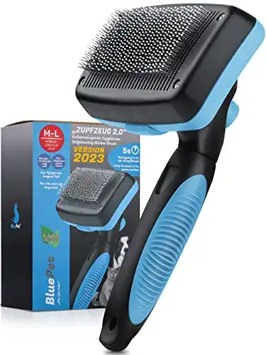 Zupfbürste Hund BluePet Hundebürste & Katzenbürste