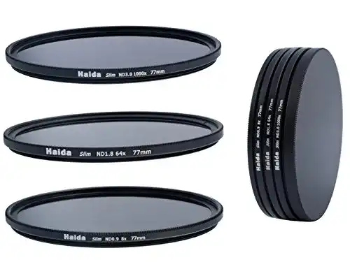 ND-Filter Haida Slim Neutral Graufilter Set 77mm