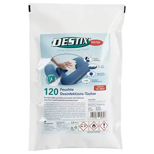 Desinfektionstücher-Nachfüllpack Sport-Tec DESTIX, 120 Stück