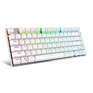 Mini-Gaming-Tastatur E-Yooso Z-88 RGB, LED-Beleuchtung