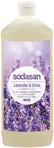 Seife SODASAN Bio LIQUID Lavendel-Olive (1 x 1000 ml)