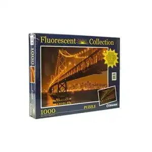 Clementoni-Puzzle Clementoni Puzzle 1000 Teile Fluorescent