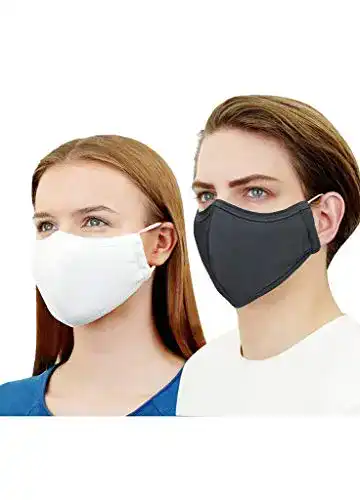 Mundschutzmaske L 4 Stück Mund Nasen Masken mit Baumwolle