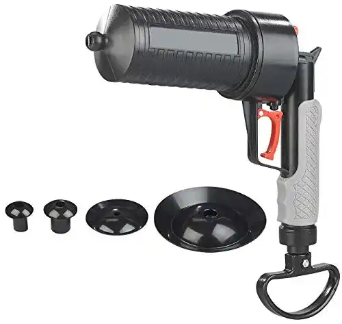 Pressluft-Rohrreiniger AGT Rohrfrei: XL mit Pistolengriff