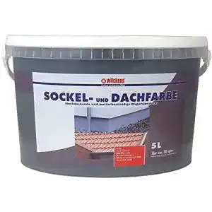 Sockelfarbe Wilckens 5 L. Sockel- & Dachfarbe, Anthrazit Matt