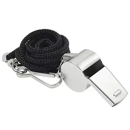 Schiedsrichterpfeife dgaf&bae Premium Trillerpfeife Halsband
